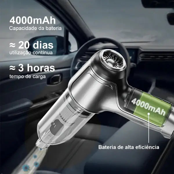 Aspirador de Pó Portátil 4 em 1 Master Cleaner® - FRETE GRÁTIS + BRINDE EXCLUSIVO