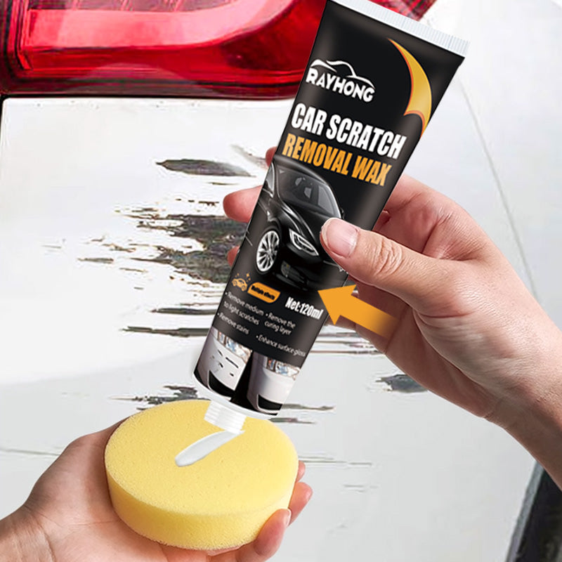 Pasta de Reparo de Arranhões REMOVAL WAX  - PAGUE 1 LEVE 2 + ESPONJA + TOALHA GROSSA