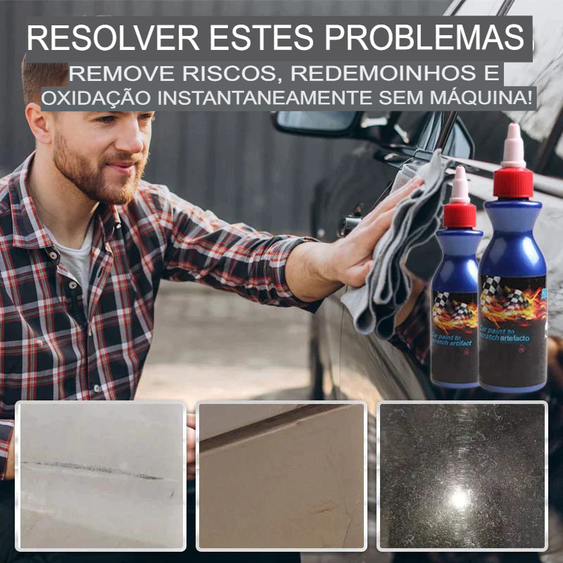Cera reparadora de arranhões Oveallgo™ ProX para carro - Pague 1 Leve 3 + Brinde Exclusivo