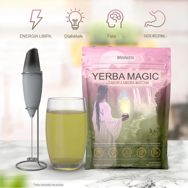 Chá instantâneo Yerba Magic em pó + Brinde Exclusivo
