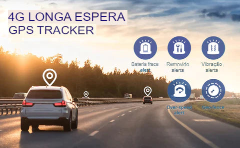 Mini rastreador GPS magnético EasyFind AZR™ + Brinde Exclusivo